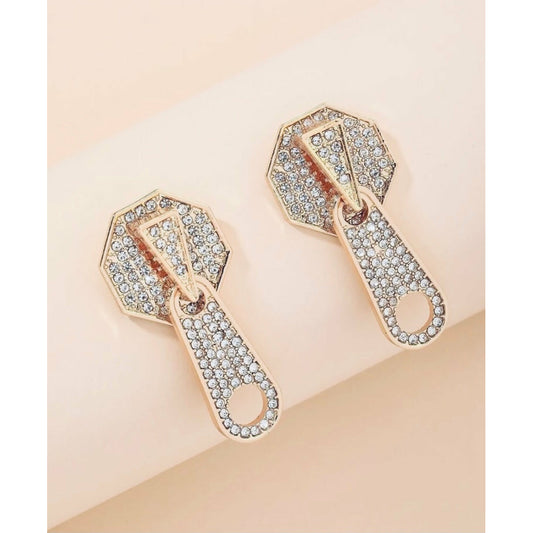 Zipper earrings