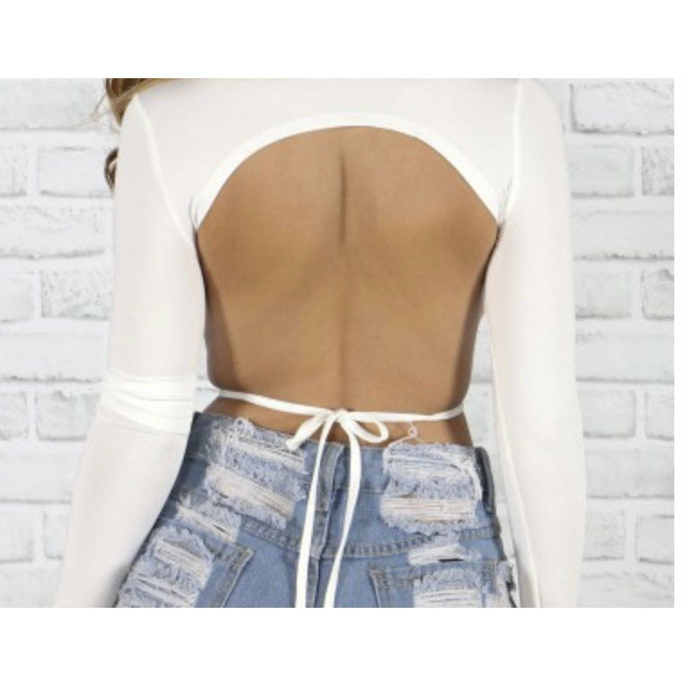 On the go crop top